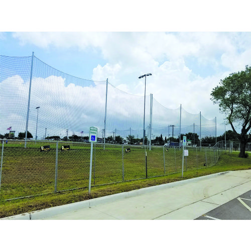 Alumagoal Backstop 21' x 65' 4" Mesh Replacement Net