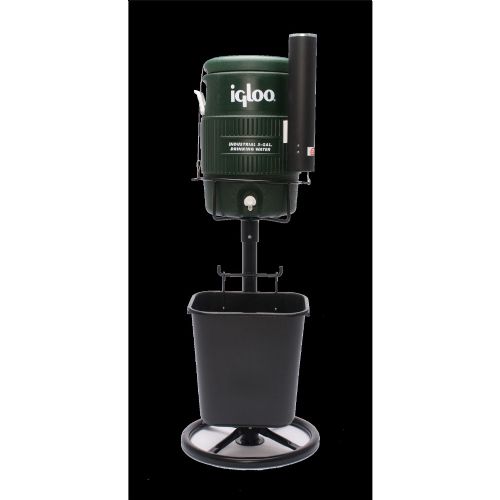 Tidi-Cooler Stand/Basket-Green