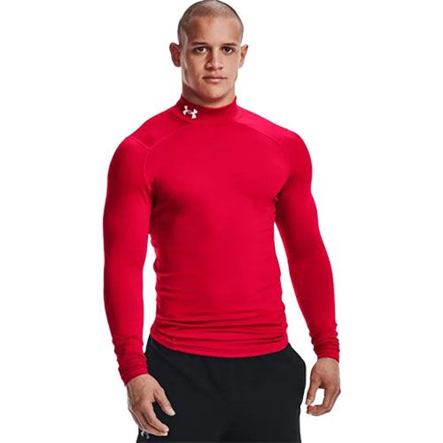 UA Men's Coldgear Armour Compression Mock