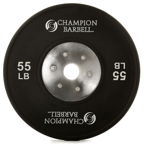 Olympic Competition Bumper Black 55lb