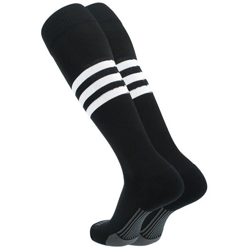 Jambières De Baseball TCK - Large (19 Pouces) - Cardinal, Noir, Blanc - Neuves