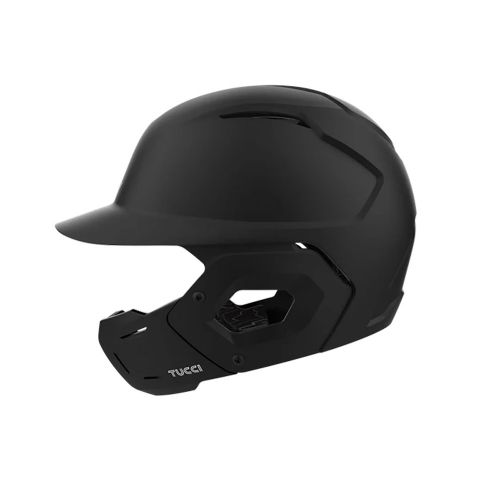 TUCCI POTENZA Matte Helmet w/Left Jaw Guard