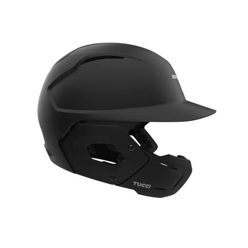 TUCCI POTENZA Matte Helmet w/Right Jaw Guard