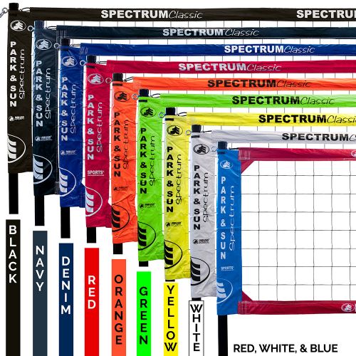 Park & Sun Spectrum Classic Outdoor Volleyball Set