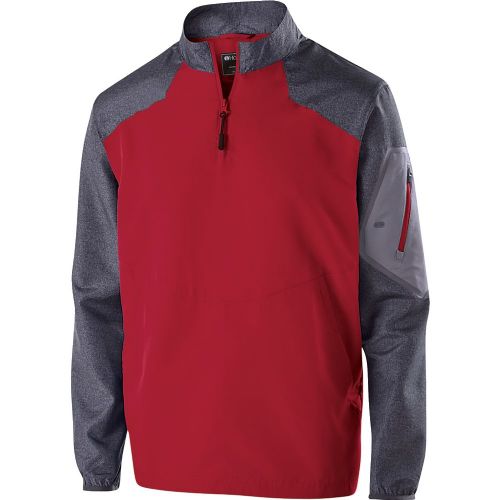 chi！m.u JAPONESS RIB S/P L/P Holloway Men's Raider Pullover