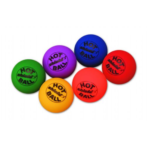 Shield No-Bouce Hockey Hotballs - Color My Class (Set of 6