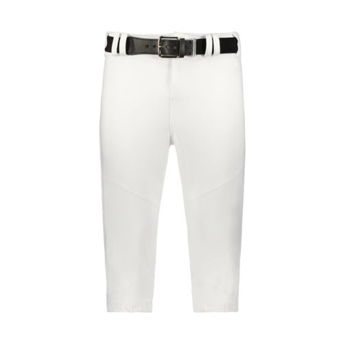 Alleson Athletic Pantalon de baseball élastique pour homme Blanc