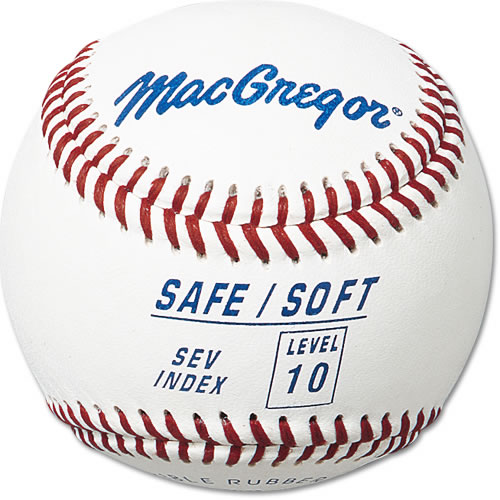 MacGregor®Safe/Soft Baseballs- Level 10 (Dozen)