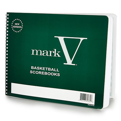Mark V Basketball Scorebook