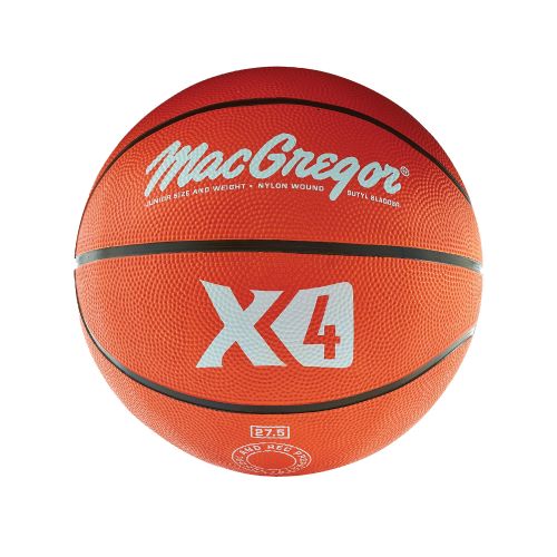 MacGregor®Rubber Indoor/Outdoor Basketball - Junior Size 27.5 in.