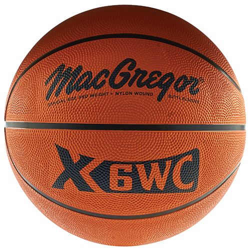 MacGregor®Rubber Basketball - Official Size 29.5 in.