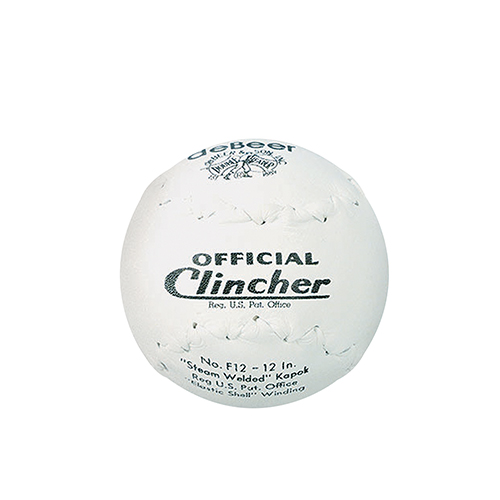 Balle De Softball DeBeer Official Clincher No. F. 12 J - 12 Pouces - Scellée