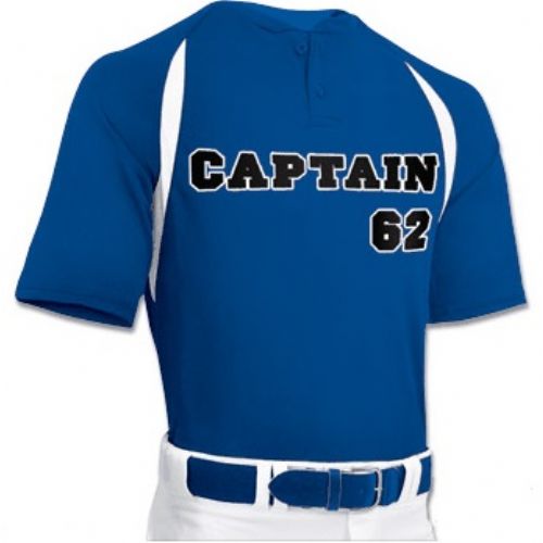 Champro Maillot de baseball léger pour homme, vert forêt