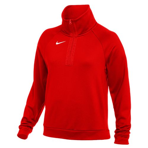 Nike THERMA-FIT赤 ジップアップ 長袖 ST. LOUIS M y□ナイキ/NIKE THERMA FIT ジップアップ トレーニングパーカー