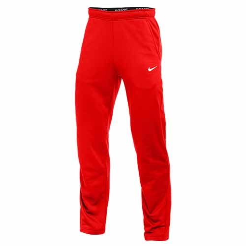 Nike red therma fit pants best sale