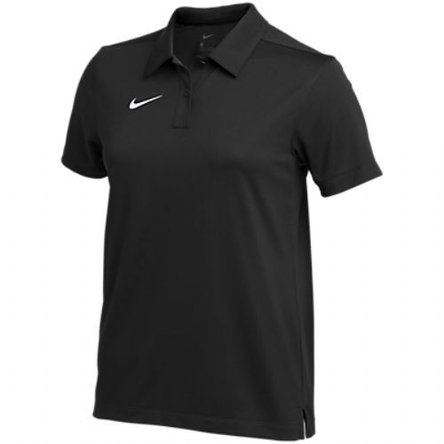 FCRB×NIKE 15SS Authentic Team Polo-Blk/L Nike Women's Dri-FIT Crosshatch Polo