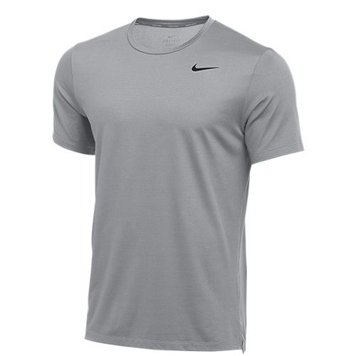 ★Nike★ Dry Fit UV High Waist Short Sleeve Fitness Top M Wh fn3988-010.jpg