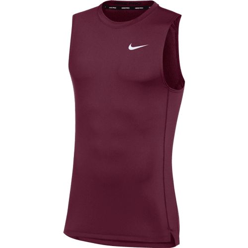 nike men's pro sleeveless fitted top