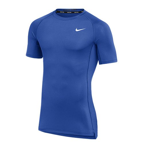 Nike navy compression shirt hotsell