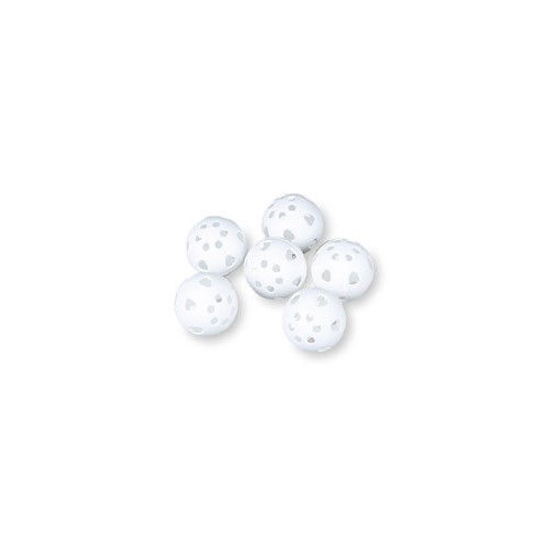 Perforated Plastic Golf Balls (Pack of 6)