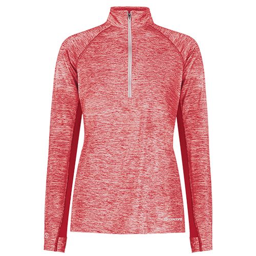 Holloway Lady Electrify Coolcore 1/2 Zip Pullover