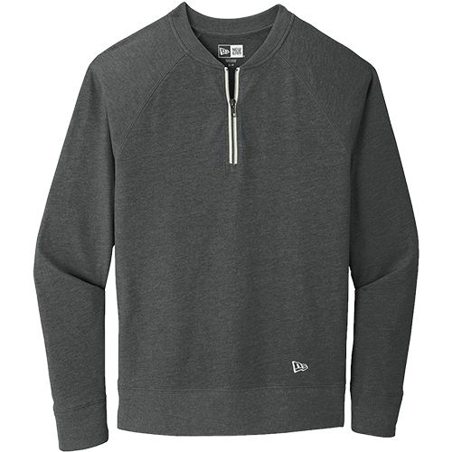New Era Men's Sueded Cotton Blend 1/4 Zip Pullover