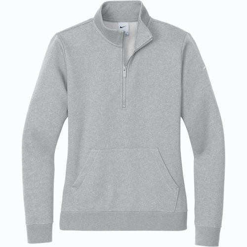 トップス dich henderson Nike Women's Club Fleece Sleeve Swoosh 1/2-Zip Pullover