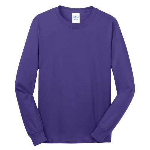 Port & Company Men's Long Sleeve 5.4 Oz. 100% Cotton