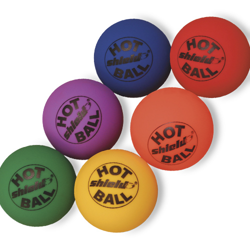 Shield No-Bouce Hockey Hotballs - Color My Class (Set of 6)