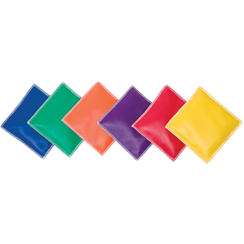 GameCraft Polyurethane Bean Bags - 3 in. - Color My Class (Dozen)