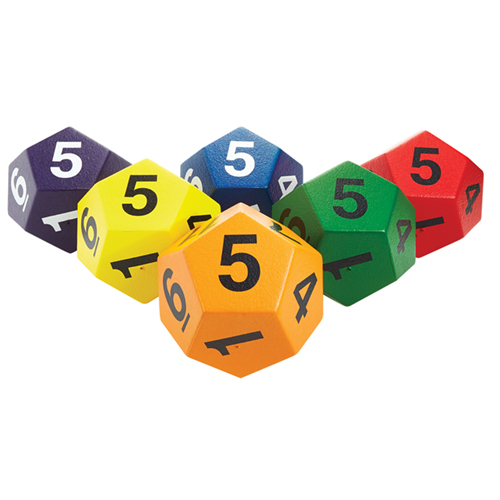 12 Sided Numeric Dice