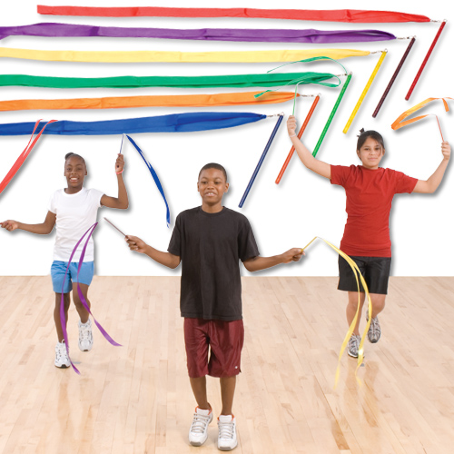 US Games Ribbon Wands (6-Pack)