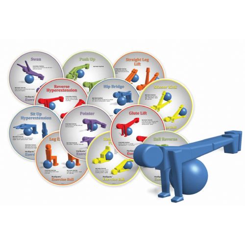 HotSpots Exercise Ball Set