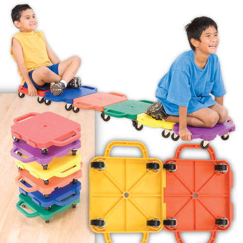 16 in. Connect-A-Scooter® - Color My Class (Set of 6)