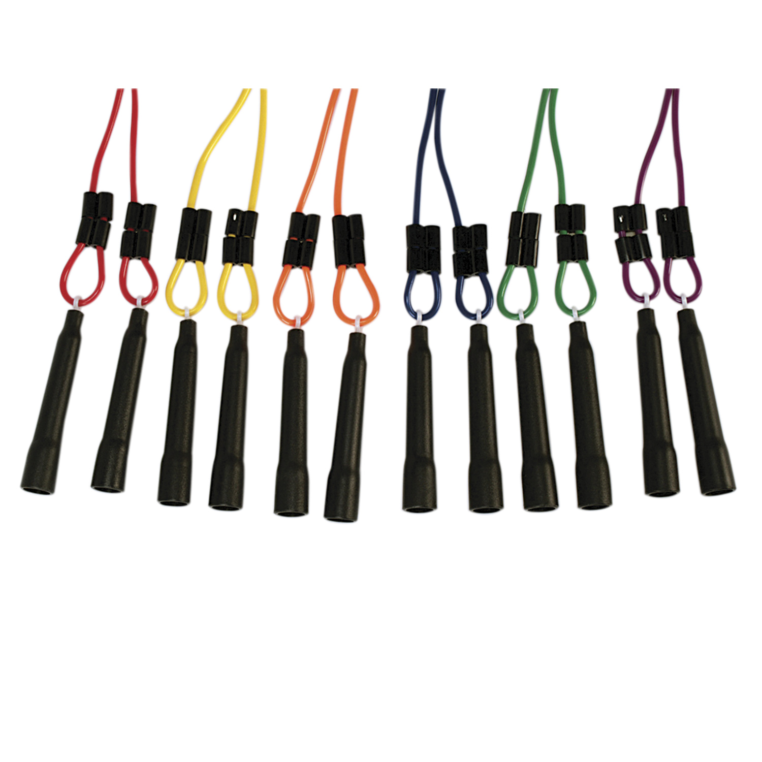 Adjustable-Length Speed Ropes - Color My Class (Set of 6)
