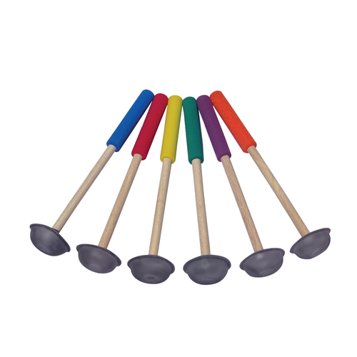 Mushroom Paddles - Color My Class (Set of 6)