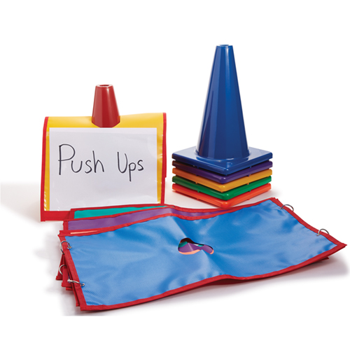 US Games Task Tents - Color My Class (Set of 6)
