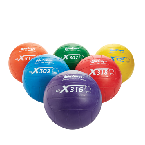 MacGregor®Multicolor Volleyballs (Set of 6)