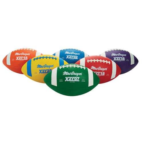 MacGregor®Multicolor Footballs - Youth - Color My Class (Set of 6)