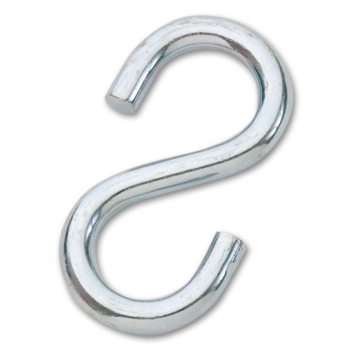 3/8" Galvanized Large S-Hook
