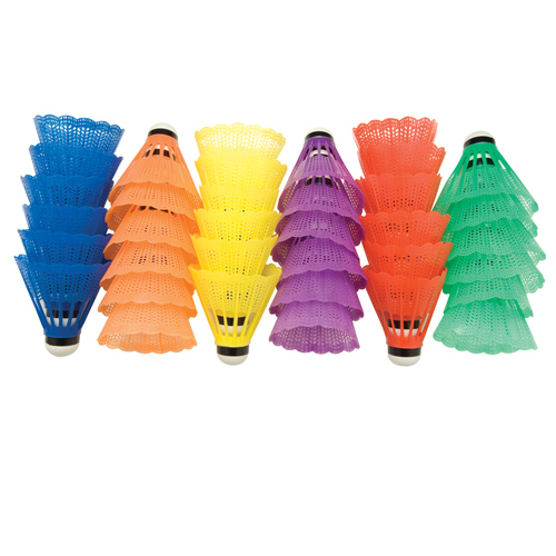 Multicolor Shuttlecocks (36-Pack)