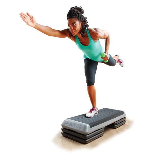 The Step Aerobic Stepper
