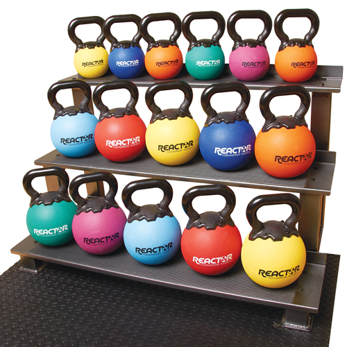 Reactor 8 in. Rubber Kettlebell (16lb)