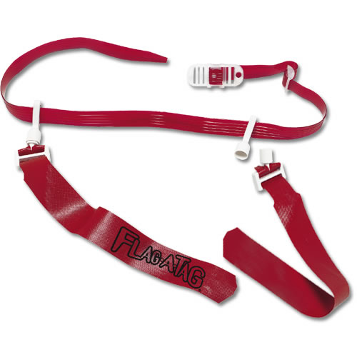 FLAG-A-TAG Sonic Flag Football Belts- 42 in. (Dozen)