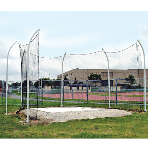 ALUMINUM HS DISCUS CAGE - 6 POLE