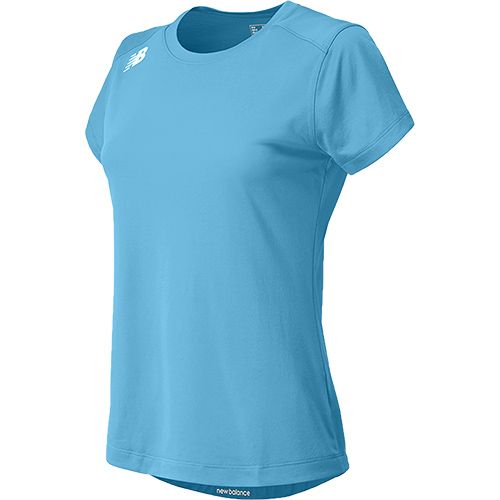 【New Balance】 WOMEN FROZEN Standard Short Sleeve T-shirt New Balance Women's SE Poly Knit Tee – Ann Arbor Running Company