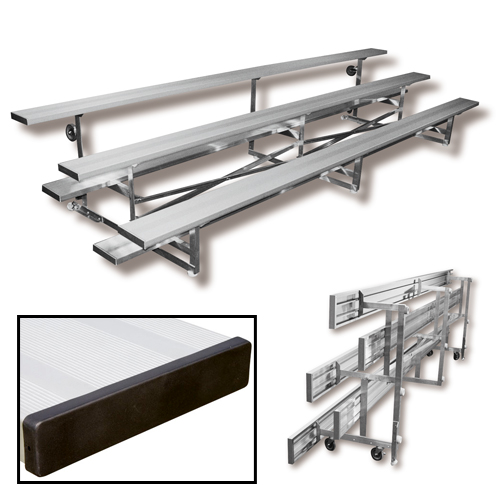 2 Row 15' Tip n' Roll Bleacher (seats 20