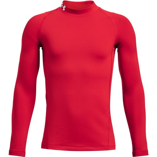 UA Youth Coldgear Armour Compression Mock Long Sleeve