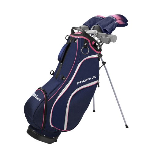 Wilson PROFILE Complete Set Men's RH w/Stand Bag